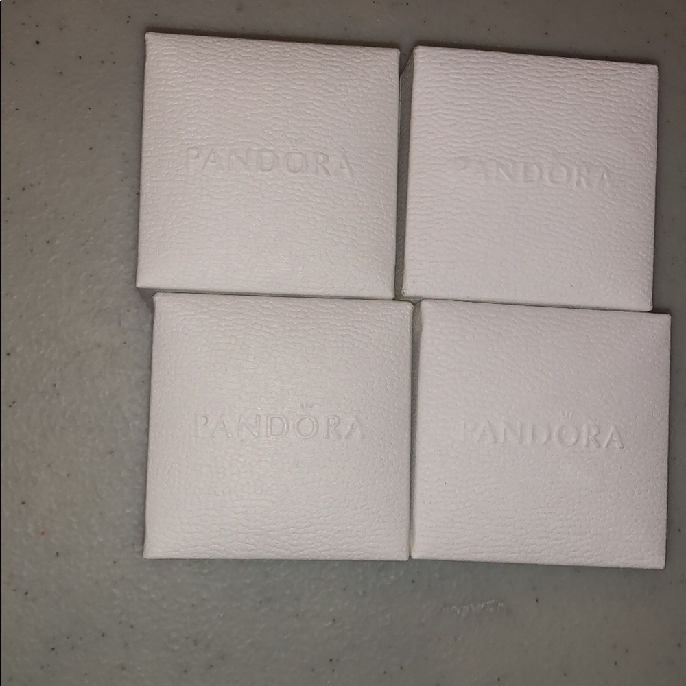 4 Pandora charm boxes